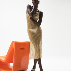 Anisha Dress Gold - Image 7