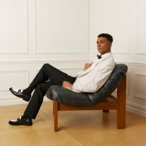 Natan Black/white Leather - Image 8