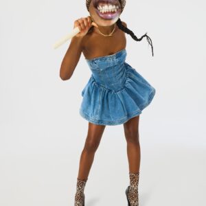 Rina Denim Top - Image 6