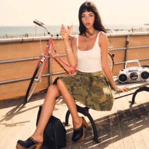 Sloan Skirt Camouflage - Image 6