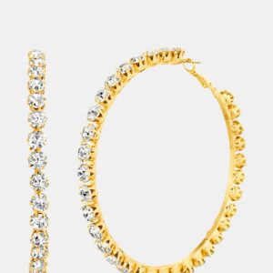 Rhinestone Hoops