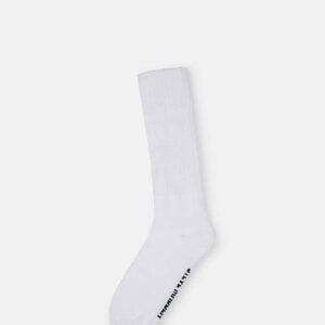 Slouchy Ribbed Crew Single White - Image 1
