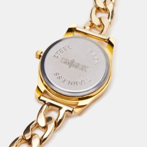 Watch Necklace Gold - Image 4