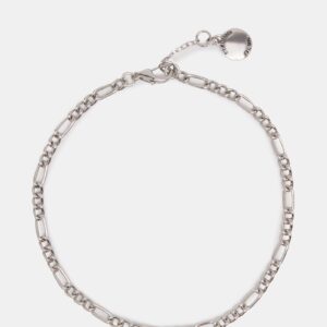 Figaro Chain Anklet Silver - Image 1