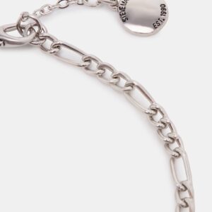 Figaro Chain Anklet Silver - Image 2