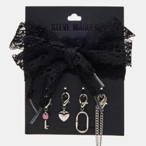 Shoe Laces And Charms Lace Black