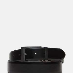 Men's Reversible Burnished Belt Black/brown