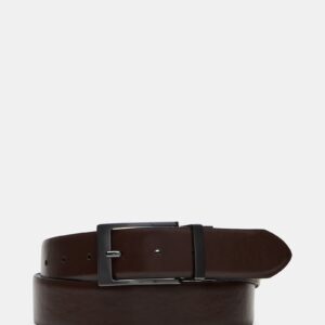Men's Reversible Burnished Belt Black/brown - Image 4