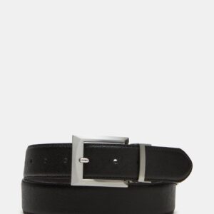 Men's Reversible Saffiano Belt Black/brown - Image 1