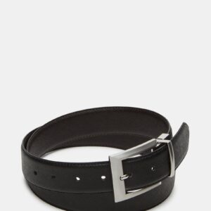 Men's Reversible Saffiano Belt Black/brown - Image 2