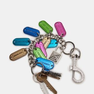 Keys Bag Charm Black - Image 3