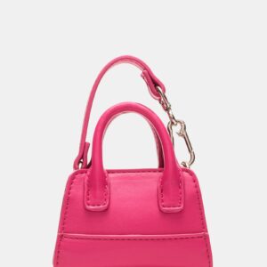 Micro Tote Bag Charm Fuchsia - Image 5