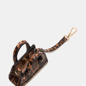 Micro Tote Bag Charm Leopard - Image 4