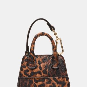 Micro Tote Bag Charm Leopard - Image 5