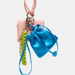 Travel Bag Charm Coral Multi - Image 4