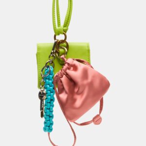 Travel Bag Charm Green Multi - Image 4