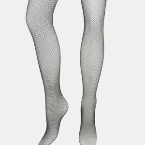 Mini Fishnet Tights Black