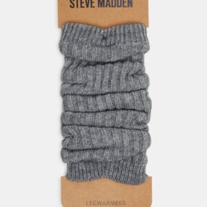 Ribbed Leg Warmers Grey - Image 2