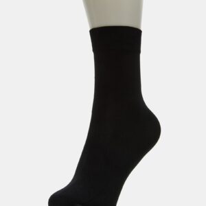 2 Pack Bow Fishnet Anklet Socks Black - Image 3