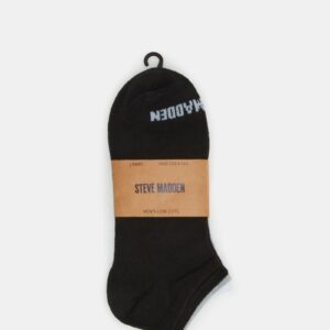 Basic Low Cut Socks Black/white - Image 3
