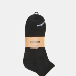 Sport Cushion Quarter Socks Black/white - Image 3