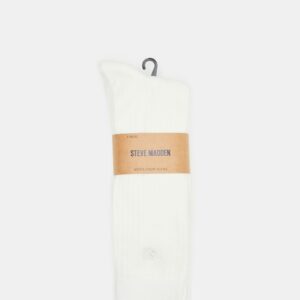 Casual High Crew Socks Ivory - Image 3