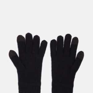 Touchscreen Ribbed Gloves Black - Image 3