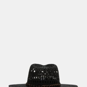 Western Panama Hat Black - Image 3