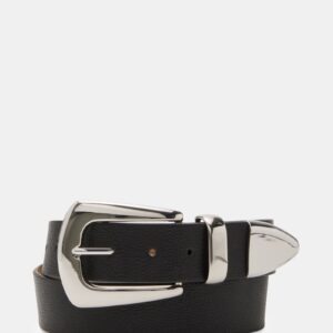 Puffy 3-piece Hardware Belt Black