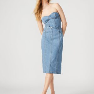 Anya Denim Dress - Image 1