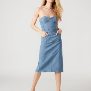 Anya Denim Dress - Image 2