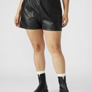 Faux The Record Short Black - Image 3
