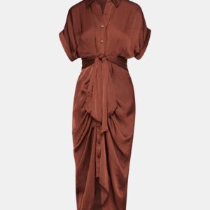 Tori Dress Brown - Image 6
