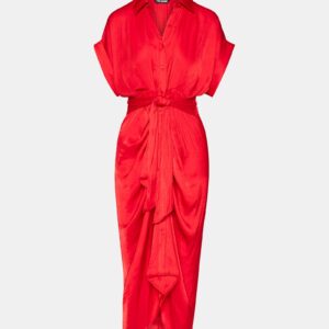Tori Dress Red - Image 6