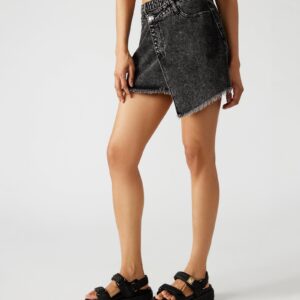 Kyla Denim Skirt Black - Image 3