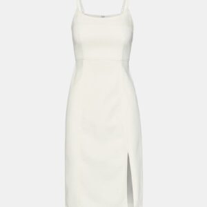 Giselle Denim Dress White - Image 7