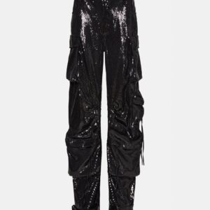 Duo Sequin Pant Black - Image 7