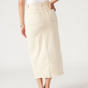 Avani Denim Skirt Ivory - Image 5