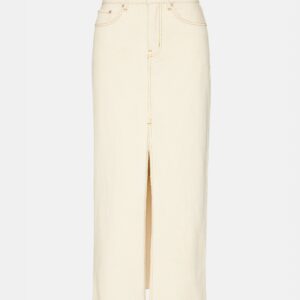 Avani Denim Skirt Ivory - Image 6