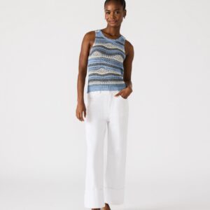 Hannah Top Blue Multi - Image 5