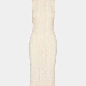 Amirah Sweater Dress Beige - Image 7