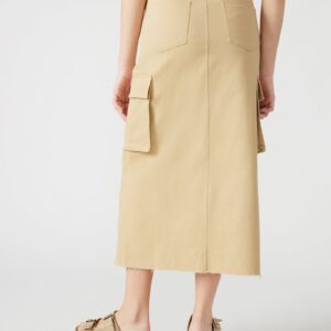 Benson Skirt Taupe - Image 5