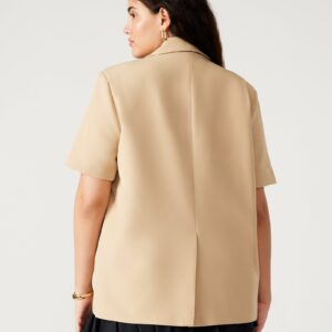 Tiara Blazer Khaki - Image 4