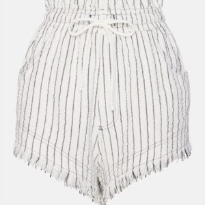 Mari Shorts White/black - Image 7