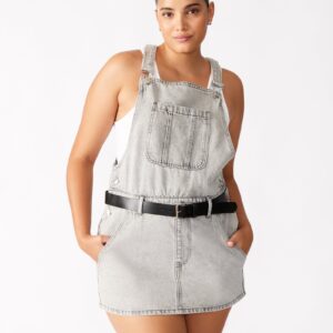 Tamia Dress Light Grey - Image 3