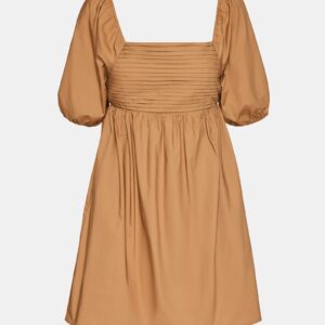 Inara Dress Beige - Image 7