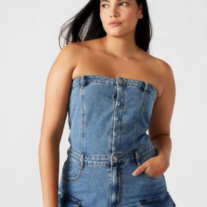 Duo Denim Jumpsuit - Image 4