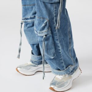 Duo Denim Jumpsuit - Image 6