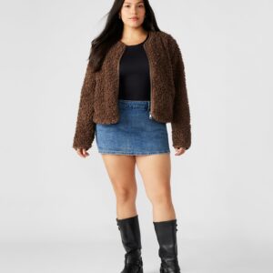 Teddy Jacket Brown - Image 6
