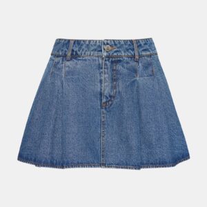 Marlowe Medium Denim Skort - Image 6